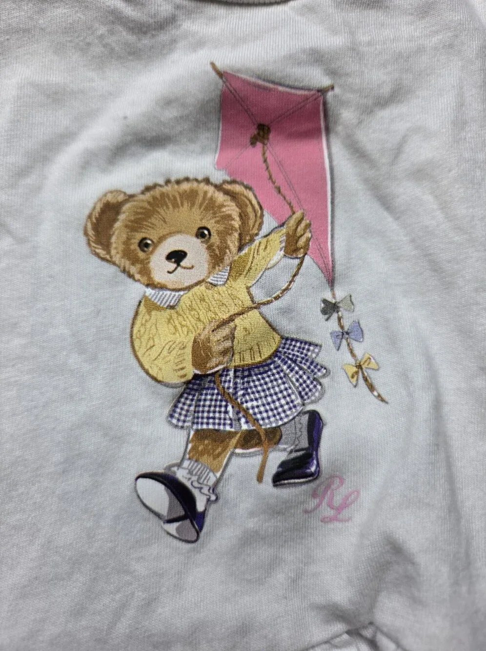 Ralph Lauren pink holding